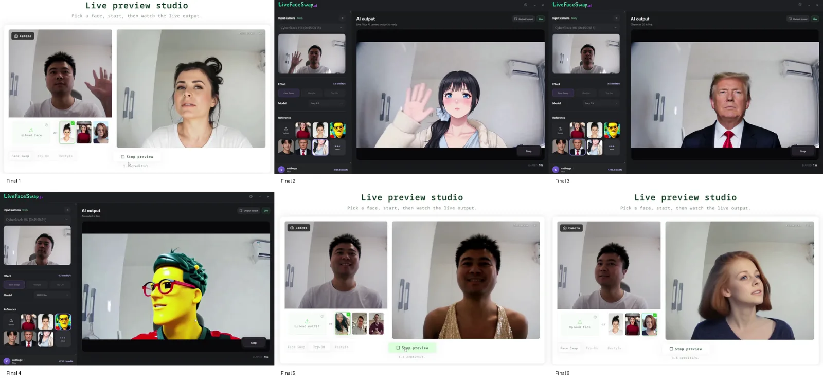 LiveFaceSwap AI のスクリーンショット 2