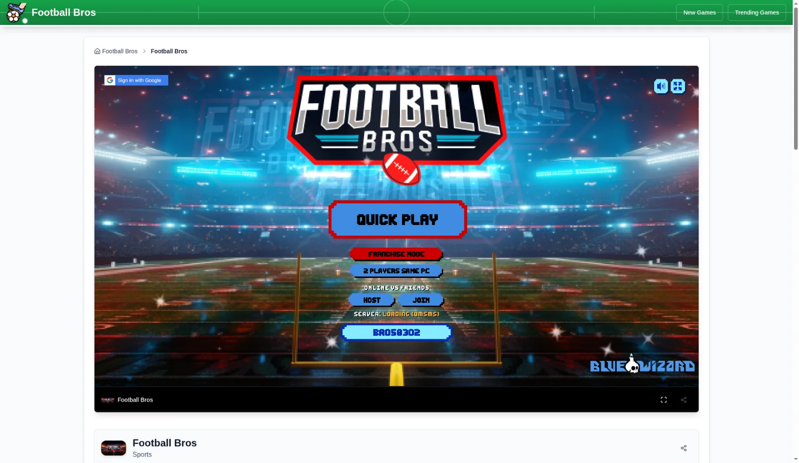 Football Bros (footballbros.me) のスクリーンショット 2