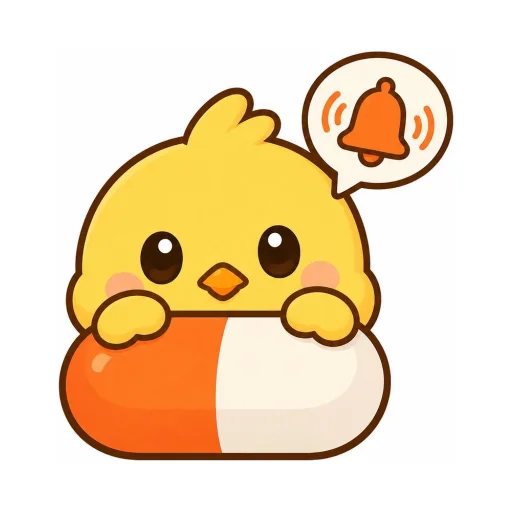 しつこいお薬リマインダー のロゴ
