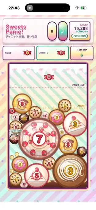 SweetsPanic! のスクリーンショット 1