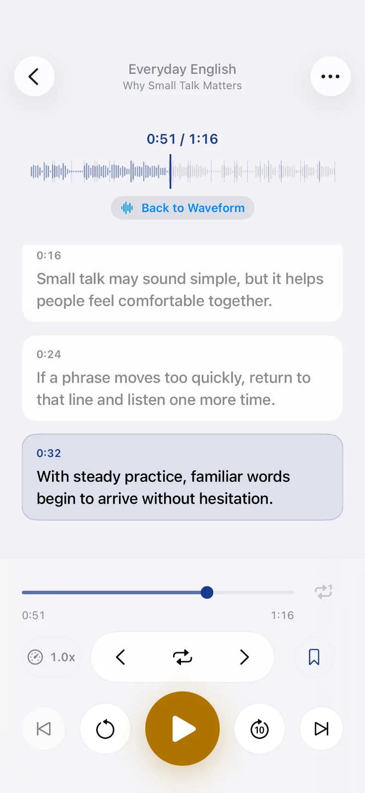 Rehear のスクリーンショット 3